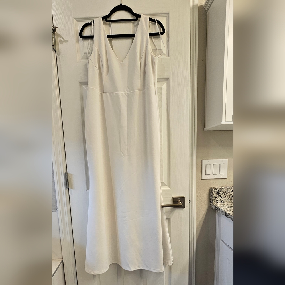 LuLu White Wedding Dress